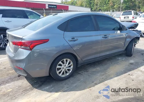 2018 Hyundai Accent Sel from USA, damaged, VIN 3KPC24A33JE024857